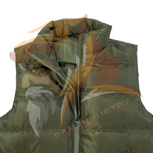 Custom Sleeveless Women's Quilted Puffer Jacket Lightweight Plain Vest <b>Stand</b> Collar Waterproof Sleeveless Puffer Jacket - Product Image 5