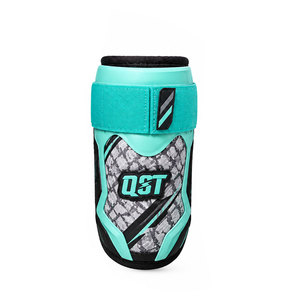 Protège-jambes et coudières QST avec bordure bleue, équipement de protection sportif pour adultes, design léger toutes saisons, néoprène pour le baseball - Product Image 5