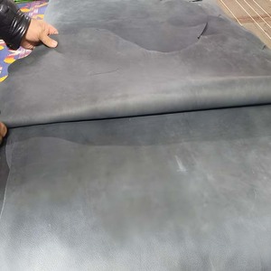 Cuir de vachette naturel de qualité supérieure 0,7-0,9 mm |   Cuir souple écologique pour la reliure de livres, les journaux, les sacs à main et les créations de luxe - Product Image 4