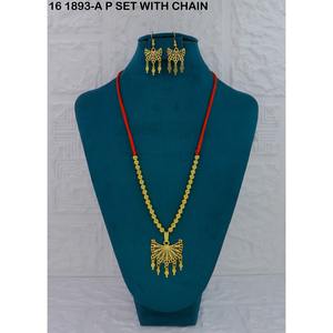 Luxury Exquisite Fashionable Middle Eastern Dubai <b>Wedding</b> Jewelry Sets Ethnic Copper Alloy Gold-Plated Women's Necklace Earrings - Product Image 2