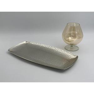 Plateau ovale pour fruits, design martelé, accessoires pour la maison, décoration de table, plateau de service, plateaux décoratifs en métal, dernière arrivée - Product Image 4