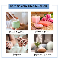 Huile parfumée Aqua en gros pour la fabrication de savons, bombes de bain, baumes à lèvres, produits de soin de la peau et des cheveux