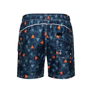 <b>Men's</b> Lightweight Swimwear 140g Spandex Polyester Quick Dry Beach Shorts Custom Logo Wholesale Slim Fit Board Shorts Swim <b>Trunks</b> - Product Image 4