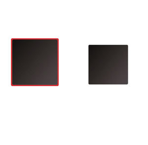 Wholesale Folin-Sinhirose <b>Square</b> Disposable HDB35 Black Blister PP <b>Plastic</b> Sushi Tray Storage <b>Container</b> 350x350x51mm Serving - Product Image 6