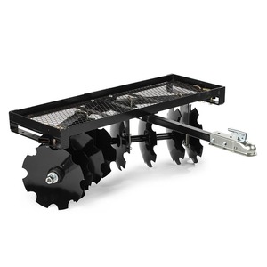 3-Row Subsoiler Disc Harrow for Agricultural Use Gasoline <b>Powered</b> High Productivity with Seed Feeder & <b>Sprayer</b> - Product Image 1