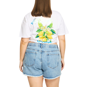 Shorts de Mezclilla para Mujer Talla Grande, Tela al por Mayor de la Mejor Calidad, Personalizable, Muestra Gratis - Product Image 2