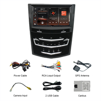 Reproductor de Audio para Auto Jiawell de 9 Pulgadas con Android, GPS, WIFI y Carplay para Cadillac ATS, ATSL, XTS, SRX, CTS