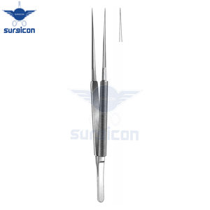 Micro Pinzas de 18 cm (7 Pulgadas), Rectas, Punta de 0.3 mm, Acero Inoxidable Premium, Extremadamente Ligeras, Bien Equilibradas, Sin Causar Fatiga - Product Image 2