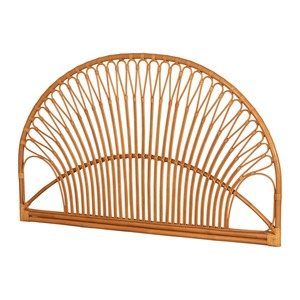 Tête de lit murale en rotin au design zen asiatique pour anniversaire - Product Image 1