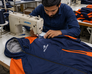 Fabricant OEM – Parka de bain imperméable à capuche personnalisée, manches longues, séchage rapide, respirante, doublure polaire, fermeture éclair, robe de change - Product Image 5