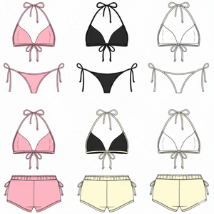 Maillot de bain bikini personnalisé pour femme, taille haute, imprimé léopard uni, avec logo frontal, en Spandex/Nylon, rembourrage amovible, séchage rapide - Product Image 6