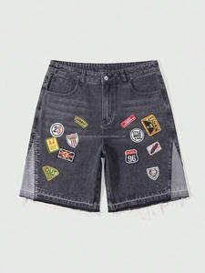 Pantalones Cortos de Mezclilla para Hombre, a la Moda, de Secado Rápido, Talla Grande, Frescos, Transpirables, Hechos de Algodón, Diseño Moderno - Product Image 3