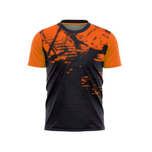T-shirt de sport pour homme 2025 personnalisé 100 % polyester, séchage rapide et léger pour la course à pied - T-shirts de sublimation pour le fitness - Product Image 1