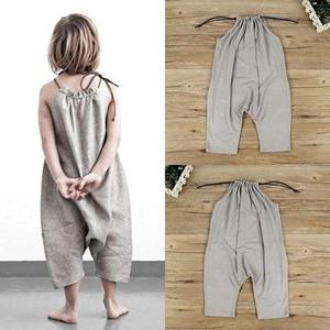 Pantalones Bombachos de Bebé Unisex de Algodón Orgánico Súper Suaves, Transpirables, con Volantes en la Cintura, Estampado Floral, Talla Grande, para Invierno - Product Image 1