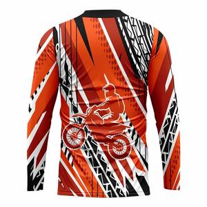 เสื้อเจอร์ซีย์แข่ง BMX แบบสั่งทำฟรี พิมพ์ลายดิจิตอล แขนยาว เสื้อมอเตอร์ครอส ชุดมอเตอร์ครอส - Product Image 5