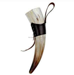 Venta al por Mayor de Grandes Cuernos de Búfalo Decorativos Pulidos y Ecológicos para Accesorios de Decoración del Hogar, Artículo Antiguo Vikingo - Product Image 1