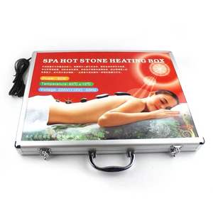 <span class=keywords><strong>Hot</strong></span> Selling Electric Spa ätherisches Öl Stein Tragbare beheizte Felsen <span class=keywords><strong>Massage</strong></span> steine und Wärmer Set kommen <span class=keywords><strong>Hot</strong></span> Stones - Product Image 4