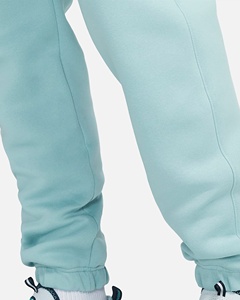 Pantalon de jogging décontracté coupe droite évasée personnalisé de haute qualité pour homme, en toile respirante avec taille élastique et effet empilé - Product Image 3