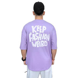 Fabricant à prix réduit T-shirts unis à manches courtes en polyester pour hommes T-shirt unisexe imprimé par sublimation avec logo personnalisé pour hommes - Product Image 3