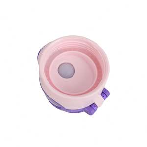 Gourde de sport portable antichoc, thermos créatif bicolore 500 ml en acier inoxydable, double mode de consommation - Product Image 4