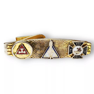OEM Barrette à cravate pour homme, design 3D, style vintage, Maçonnique, Shriner, bijou de regalia, qualité supérieure, neuf, 2026 - Product Image 4