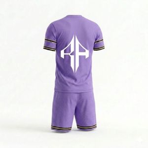 Uniforme de Fútbol Personalizado de Manga Corta para Hombre, 2026, Calidad Premium, Transpirable, Secado Rápido, 100% Poliéster, Logotipo Personalizado, Verano, OEM - Product Image 3