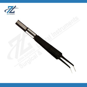 Pinces bipolaires antiadhésives européennes pour bijoutier # 5 instruments chirurgicaux réutilisables en acier inoxydable de qualité supérieure à pointe angulaire fine, fabriqués au Pakistan - Product Image 6