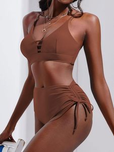 Elegante Traje de Baño de Una Pieza con Capa, Traje de Baño Bohemio para Niñas, Conjunto de 2 Piezas con Cristales, para la Playa - Product Image 6