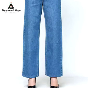 Pantalones Vaqueros Casuales de Moda para Mujer, Estilo Urbano, Color Sólido, Corte Recto, Desgastados, Oferta - Product Image 6