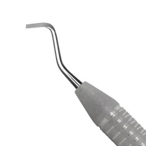 15/15 Excavateur dentaire à lame angulaire 15-8-14 en acier inoxydable, instrument de découpe d'émail restaurateur, manche creux ergonomique - Product Image 4