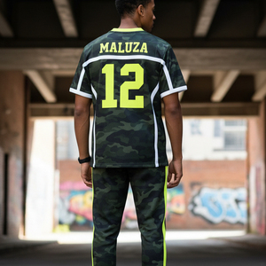 ชุดยูนิฟอร์มอเมริกันฟุตบอลแบบซับลิเมชั่นสั่งทำจากผู้ผลิต ผ้าเนื้อแน่นคุณภาพสูง เสื้อฟุตบอลแบบสั่งทำพิเศษสำหรับทีม - Product Image 6