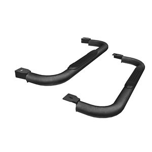 Pedane Laterali in Acciaio Nere Compatibili con Chevy Silverado/GMC Sierra 1500/2500HD/3500HD Regular Cab 1999-2018 - Product Image 2