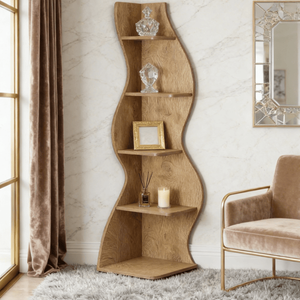 <b>Tall</b> Bookshelf Stylish Bookcase for Home or Office Versatile <b>Storage</b> Solution - Product Image 6