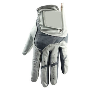 Guante de Golf de Cuero PU Genuino de Primera Calidad al por Mayor, Guante Deportivo para Exteriores OEM, Transpirable, Antideslizante, con Correa de Muñeca Ajustable - Product Image 1