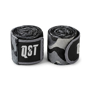 Vendas de mano grises de camuflaje para entrenamiento de MMA, vendas de boxeo de neopreno transpirables y cómodas para sparring, para hombres y mujeres - Product Image 4