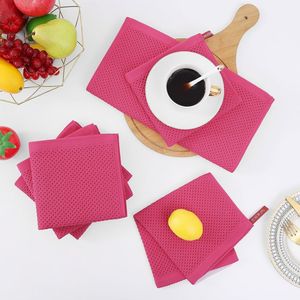 Strofinacci da Cucina Ultra Morbidi in 100% Cotone a Nido d'Ape, Asciugatura Rapida, 30x30 cm, Confezione da 6, Colore Grigio - Product Image 2