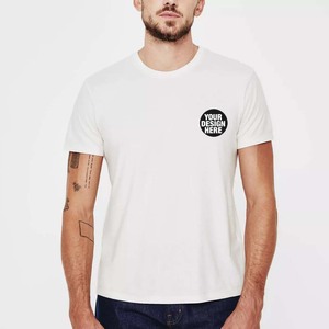 Camisetas Personalizadas Vintage Teñidas, de Algodón Suave, Corte Holgado, Lisas, Estilo Urbano, Venta al Por Mayor - Product Image 1