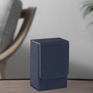 Boîte de rangement personnalisée en cuir PU magnétique pour jeux de société, tarot, poker, cartes à collectionner, design couleur personnalisé - Product Image 3