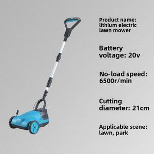 21V Cordless Grass Trimmer Rechargeable Battery <b>Powered</b> Weed Wacker <b>Brush</b> Cutter for Lawn Garden Yard - Product Image 3