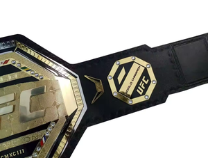 Ceintures de champion UFC personnalisées en gros – Cuir de haute qualité, alliage, pour Karaté, Boxe, Lutte, MMA – Ceinture haute taille sur mesure - Product Image 4