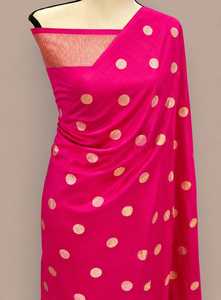 Saris en soie brodée traditionnels indiens avec un pallu orné et riche, conformes aux normes d'exportation certifiées - Product Image 2
