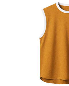 Débardeur Homme Personnalisé Sans Manches en Coton Respirant, Coupe Ample, Style Sportif Décontracté pour la Gym et l'Entraînement Estival - Product Image 3