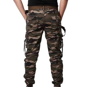 100% Cotton Men's Tactical <b>Cargo</b> Pants Quick Dry Lightweight Outdoor Straight Pattern High Waist Casual - Product Image 3