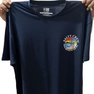 Camiseta de algodón 100% para hombre, secado rápido, transpirable, cuello redondo, estampado sólido, patrón informal, hilo corto teñido, técnicas lavadas - Product Image 1