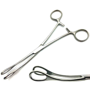 Dressing and <b>Sponge</b> Forceps Stainless Steel Surgical Instrument for Clinical and Hospital Equipment Applications - Product Image 5