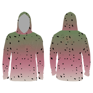 Haut de pêche à manches longues avec logo personnalisé, protection solaire UPF50+, séchage rapide, performance UV, à capuche - Product Image 2
