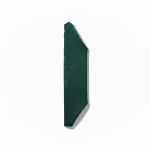 Camiseta Extra Grande para Hombre, Verde Oscuro, con Patrón de Letras en Relieve, Manga Corta, Cuello Redondo, 100% Algodón Jersey, Estilo Minimalista - Product Image 3