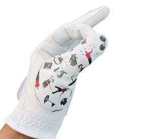 Nuevos Guantes de Golf de Poliéster Transpirables para Mujer, de Talla Única, Ajuste Universal para Zurdas, con Compresión, Geo Brothers - Product Image 2