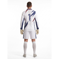 Maillot de gardien de but personnalisé à manches longues, sublimé, 180 GSM, polyester interlock, uniforme de football