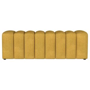 Panca Decorativa DelSur Giallo Senape, Sgabello e Pouf Imbottiti con Design Unico - Product Image 4
